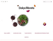 Tablet Screenshot of dolsallibreta.com